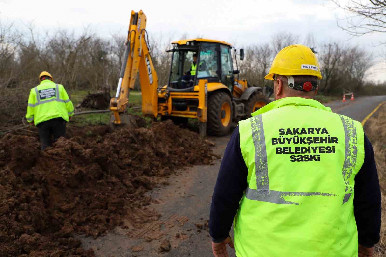 Hendek İkramiye’nin bin 500 metrelik içme suyu hattı yenileniyor