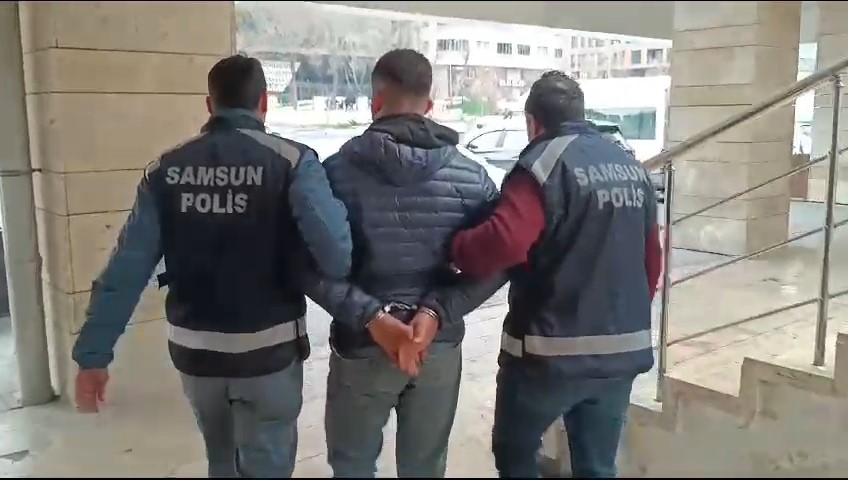 Samsun’da haklarında hapis cezası bulunan 2 kişi yakalandı