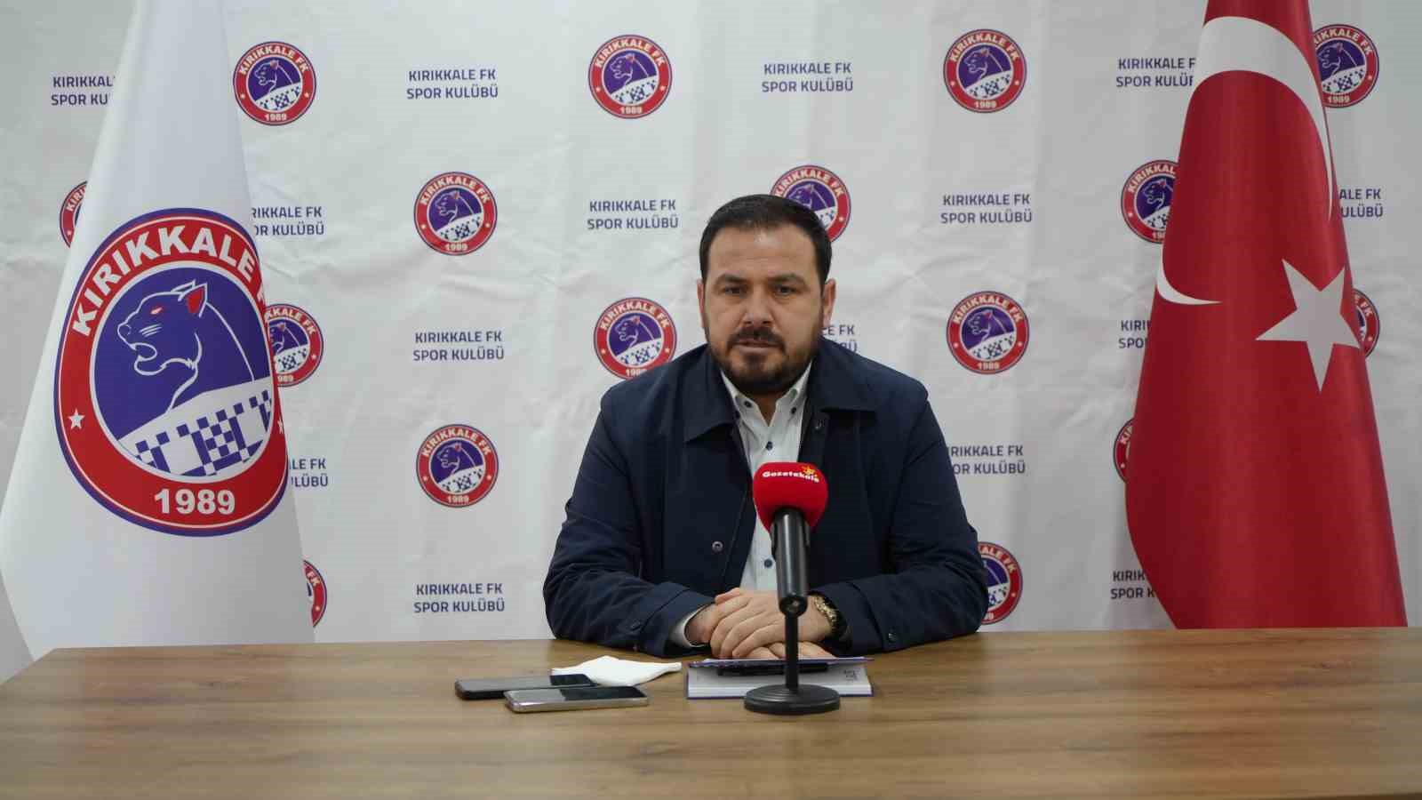 Kırıkkale FK Başkanı Duman: "Taşıma suyla değirmen dönmez, futbol altyapısına yatırım şart"
