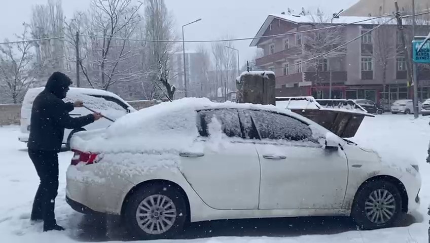 Patnos karla beyaza b&uuml;r&uuml;nd&uuml;
