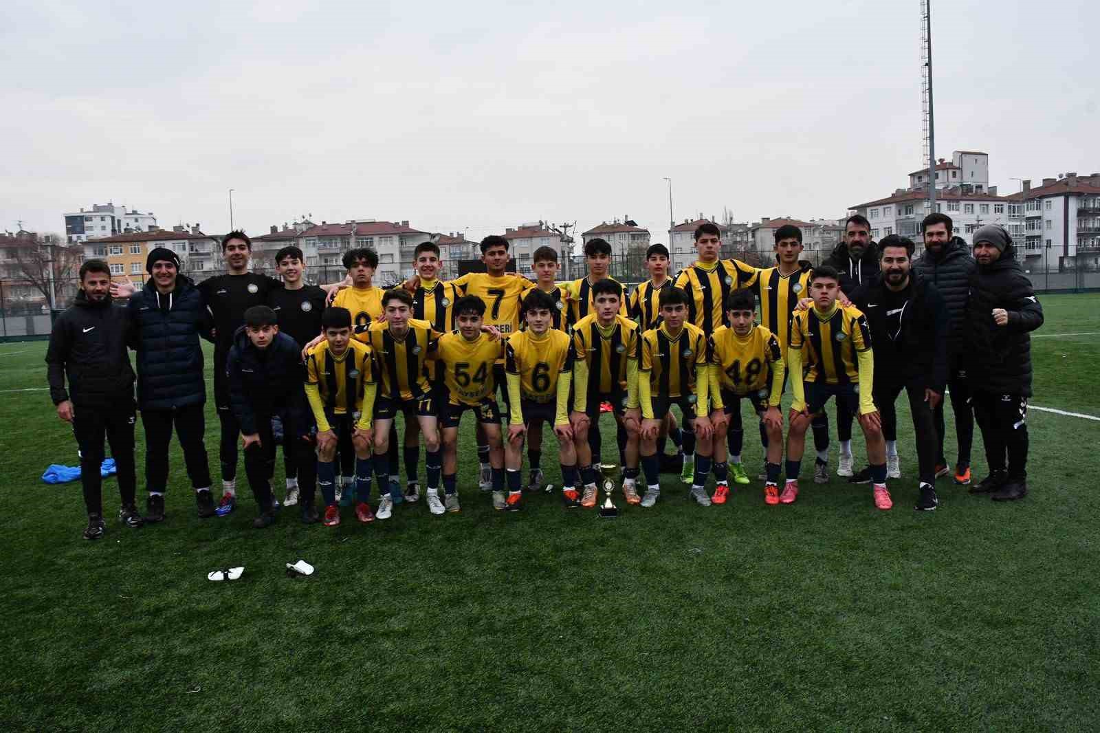 Kayseri U16 Liginde şampiyonlar belli oldu