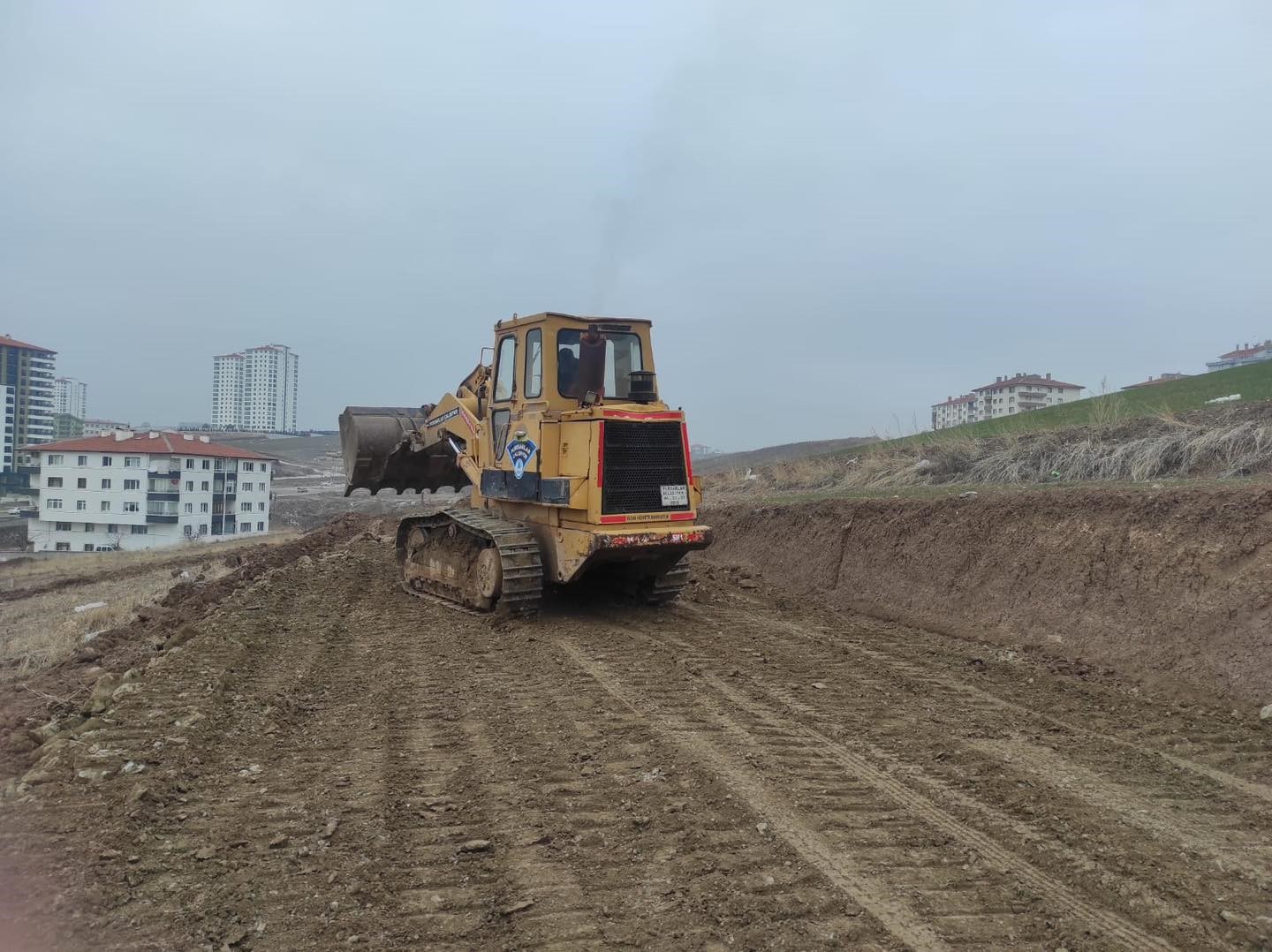 Pursaklar’a yeni yollar yapılıyor