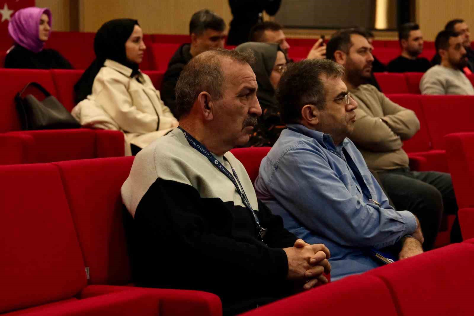 Çorum Belediyesi personellerine lösemi farkındalık semineri