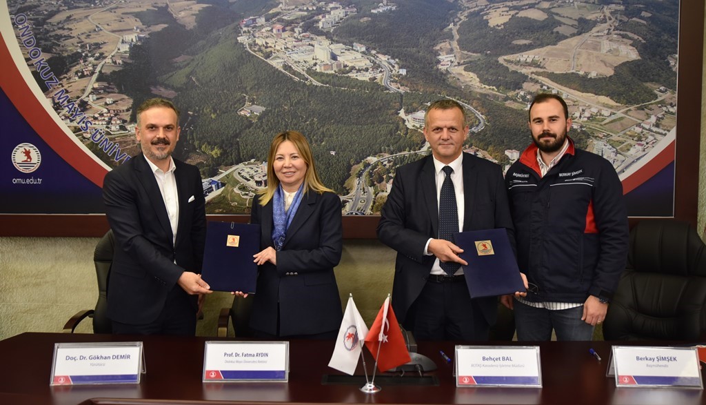 OMÜ’den ’heyelan’ protokolü