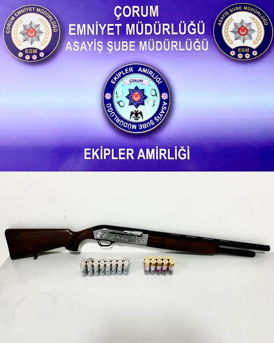 Çorum’da aranan 5 şahıs yakalandı