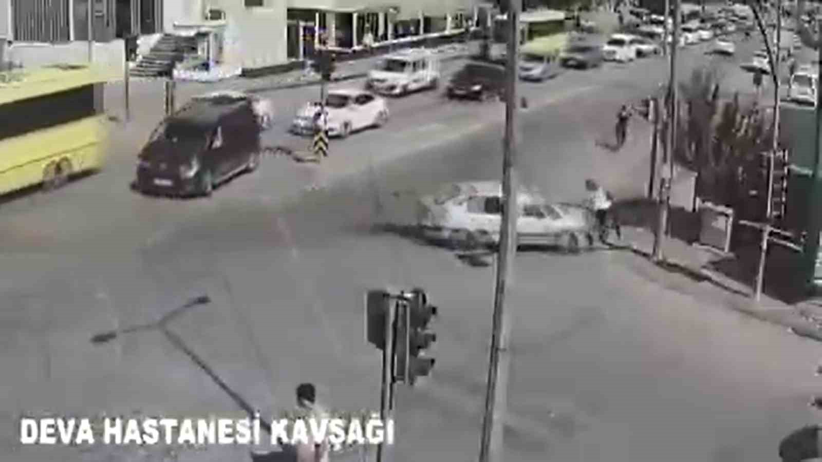 Gaziantep’te 2024’te yaşanan feci kazalar KGYS kameralarına yansıdı