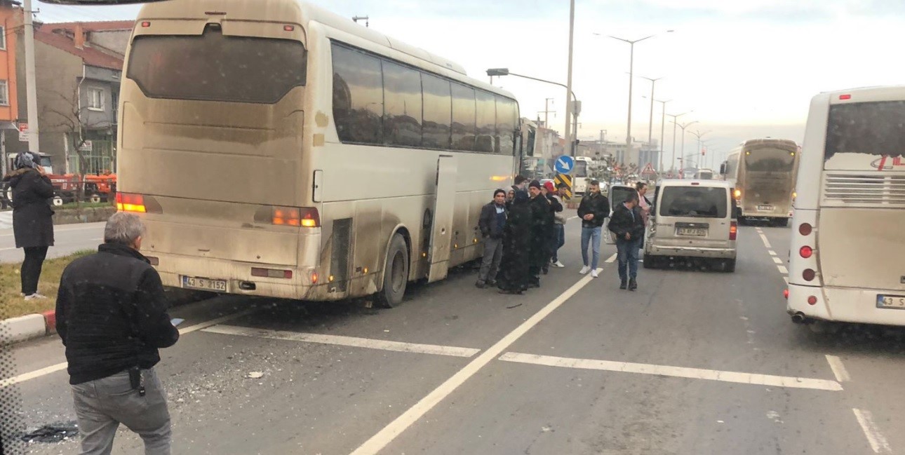 Tavşanlı&rsquo;da trafik kazası: 1 yaralı
