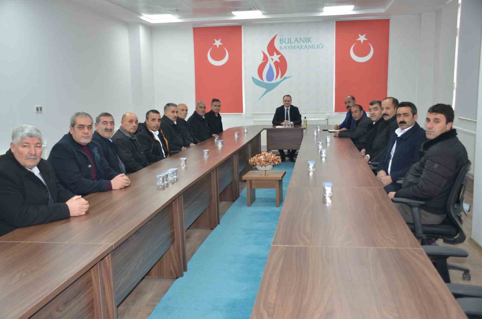 Bulanık’ta “Soğuk Süt Zinciri Projesi” toplantısı