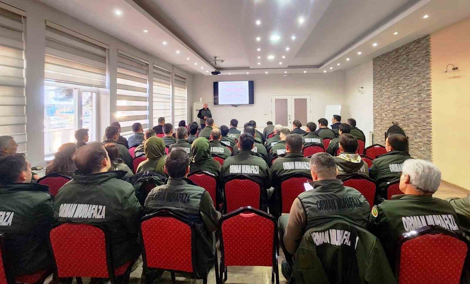 Kütahya OBM’de 249 personele orman zararlılarıyla mücadele eğitimi verildi