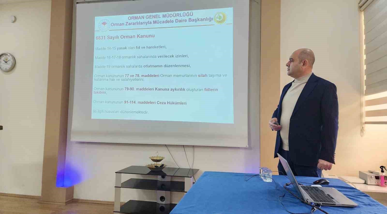 K&uuml;tahya OBM&rsquo;de 249 personele orman zararlılarıyla m&uuml;cadele eğitimi verildi
