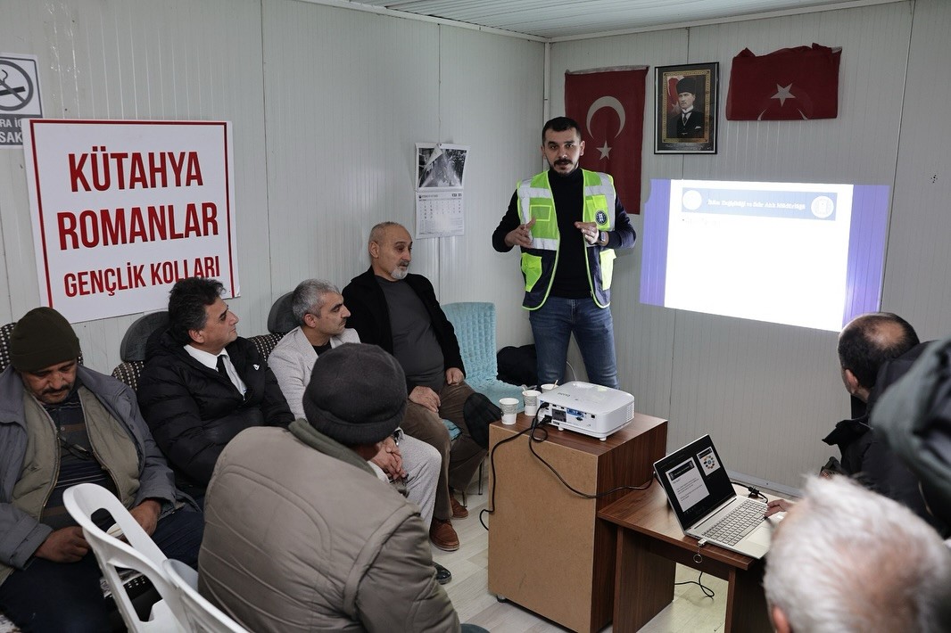 Kütahya Belediyesi’nden afet ve sıfır atık eğitimi