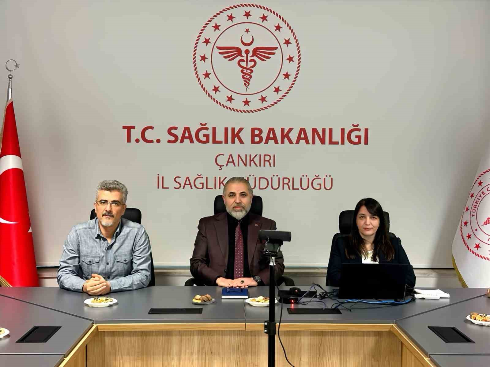 &Ccedil;ankırı&rsquo;da &lsquo;Sağlık Basamakları Arası Dijital Entegrasyon İl Değerlendirme Toplantısı&rsquo; ger&ccedil;ekleştirildi
