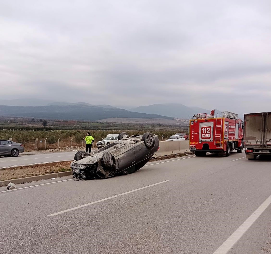 Hassa’da trafik kazası: 2 yaralı
