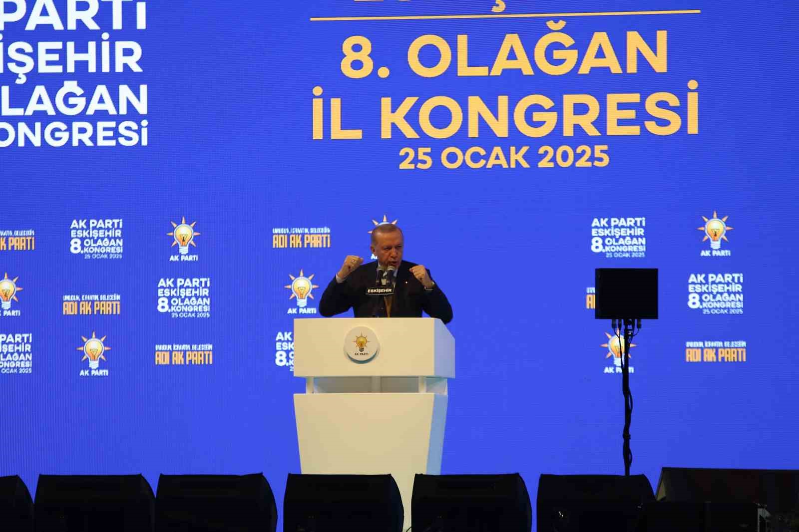 Cumhurbaşkanı Erdoğan: "Eskişehir&rsquo;i fetret devrinden kurtaracağız"
