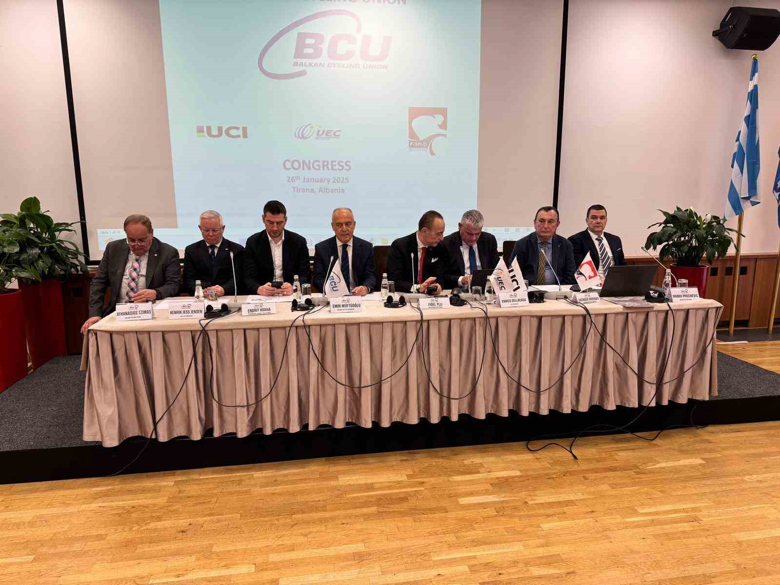 Emin Müftüoğlu, Balkan Bisiklet Birliği başkanı seçildi
