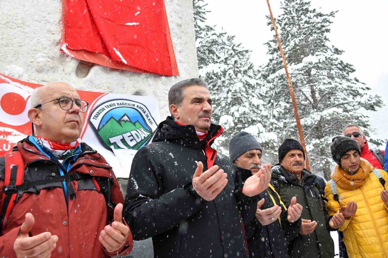 Zigana Dağı’nda 16 yıl sonra acılar tazelendi