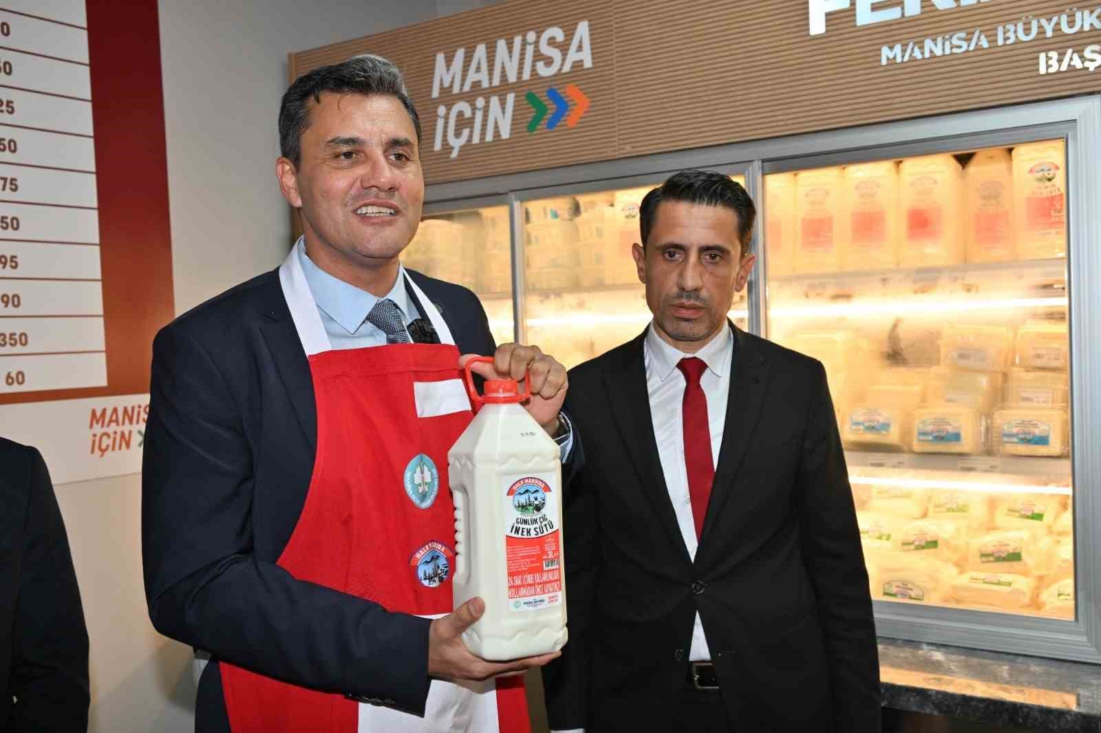 Manisa Büyükşehir Belediyesi üreticiden tüketiciye köprü oldu