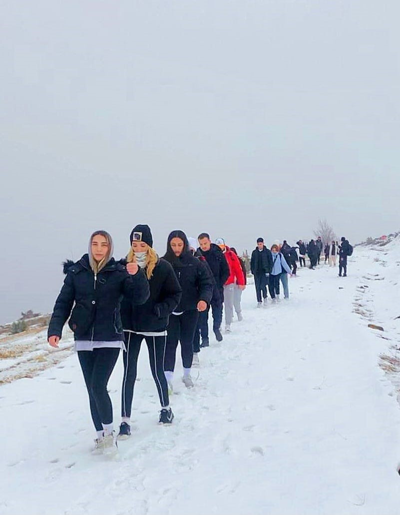 Hazarbaba Dağı’nda trekking etkinliği düzenlendi
