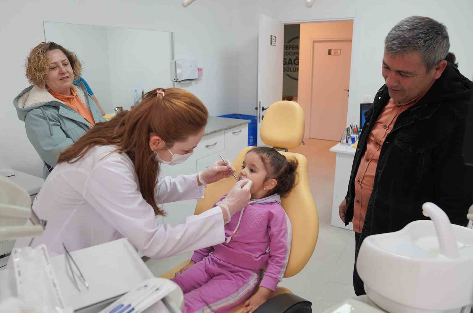 Tepebaşı&rsquo;nda &ccedil;ocuklar geleceğe sağlıkla g&uuml;l&uuml;ms&uuml;yor
