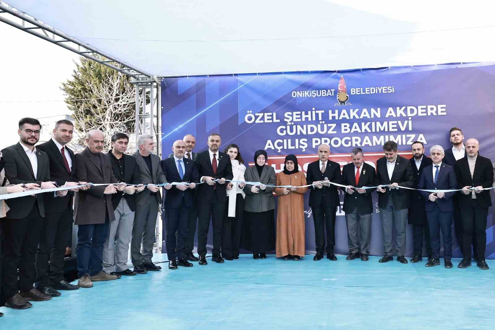 Onikişubat Belediyesi Şehit Hakan Akdere Gündüz Bakımevi açıldı
