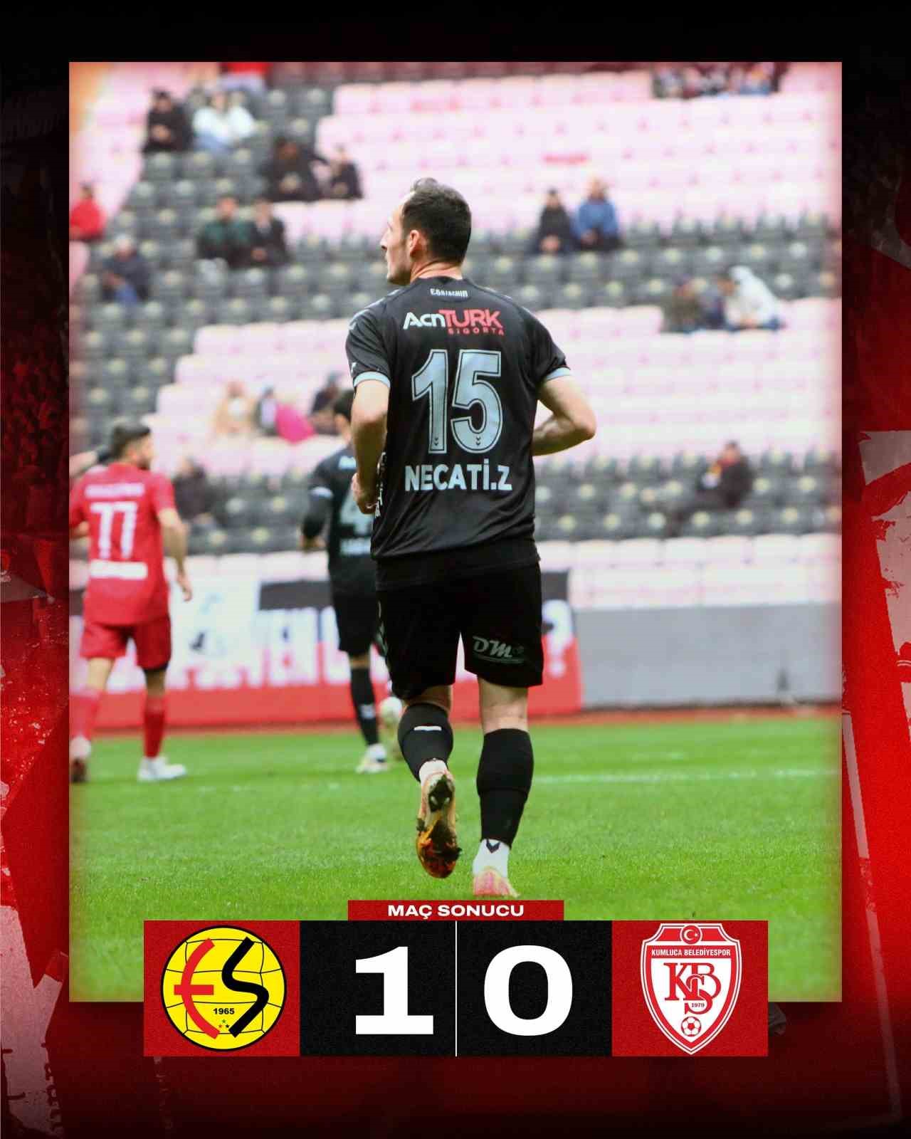 Eskişehirspor ikinci devreye galibiyetle başladı
