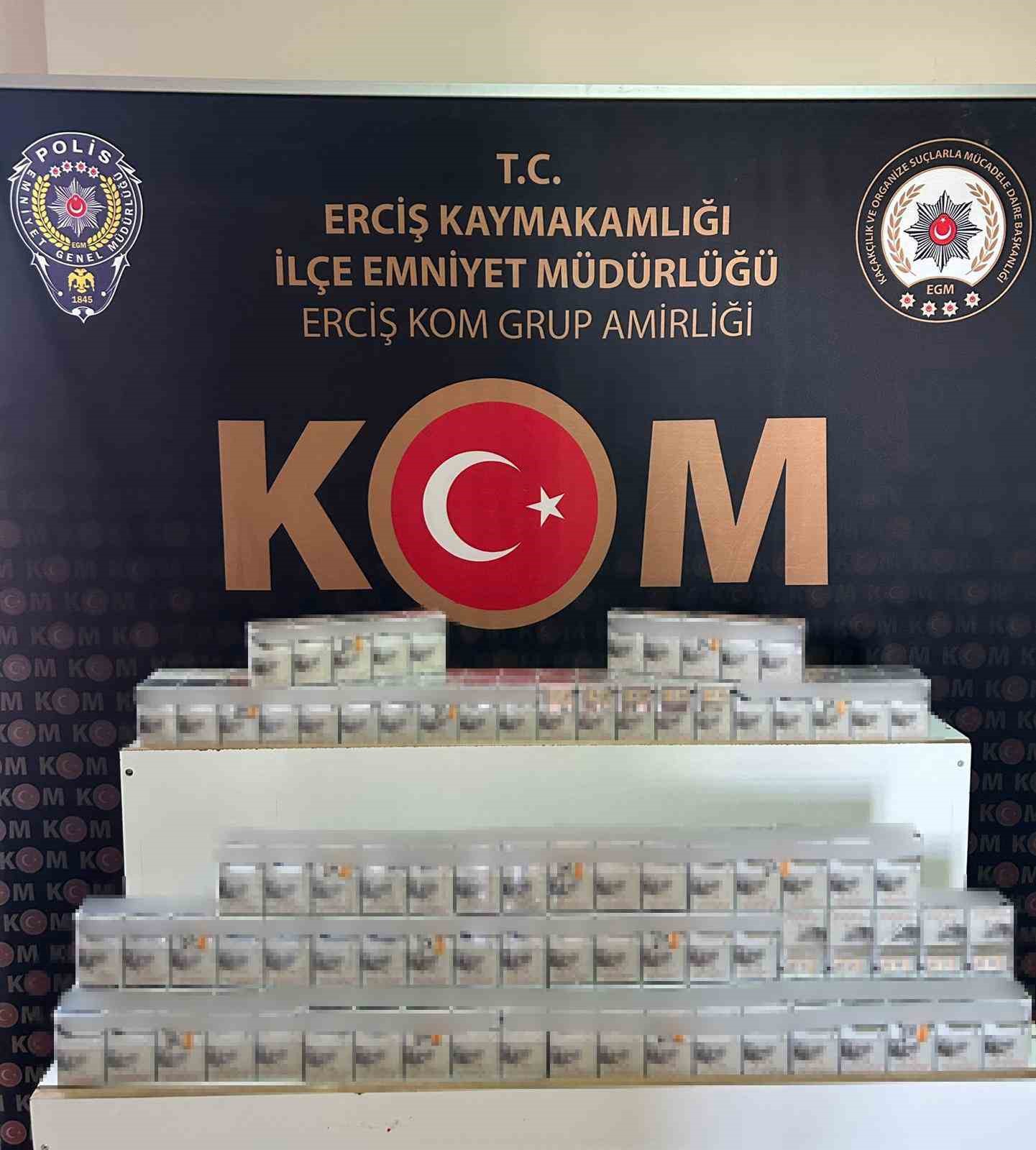 Van&rsquo;da g&uuml;mr&uuml;k ka&ccedil;ak&ccedil;ılığı operasyonu
