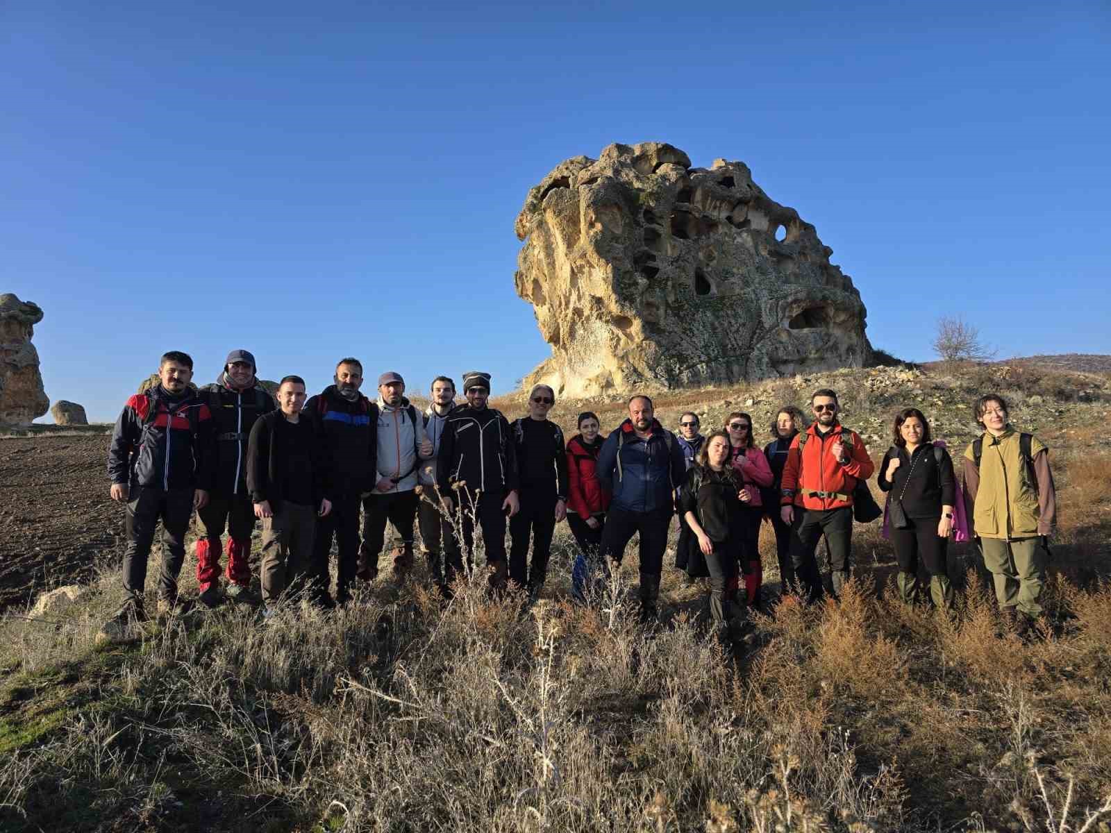 Eskişehir’de doğa tutkunları Frig Vadisi’nde buluştu