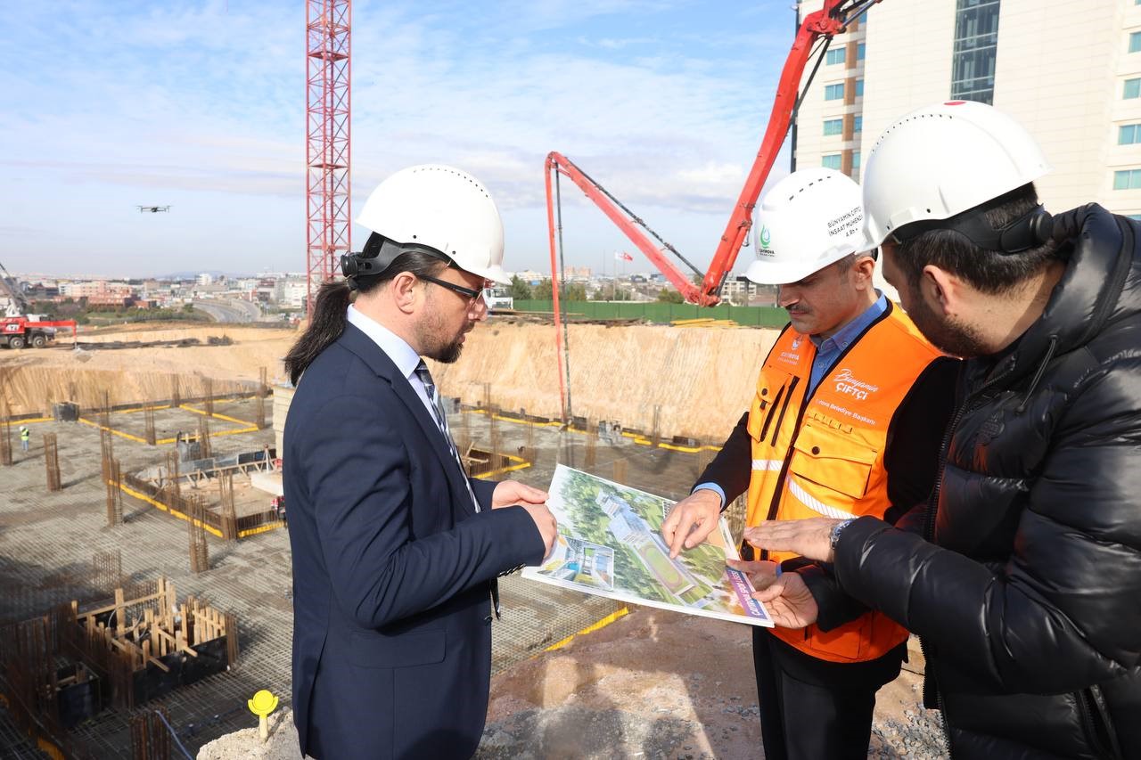 Çayırova Spor Lisesi inşaatı devam ediyor
