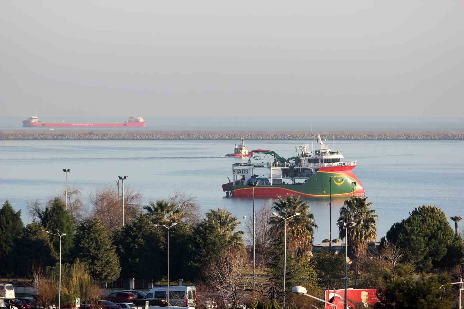 Samsun&rsquo;dan Moritanya&rsquo;ya balık&ccedil;ı gemisi ihracatı
