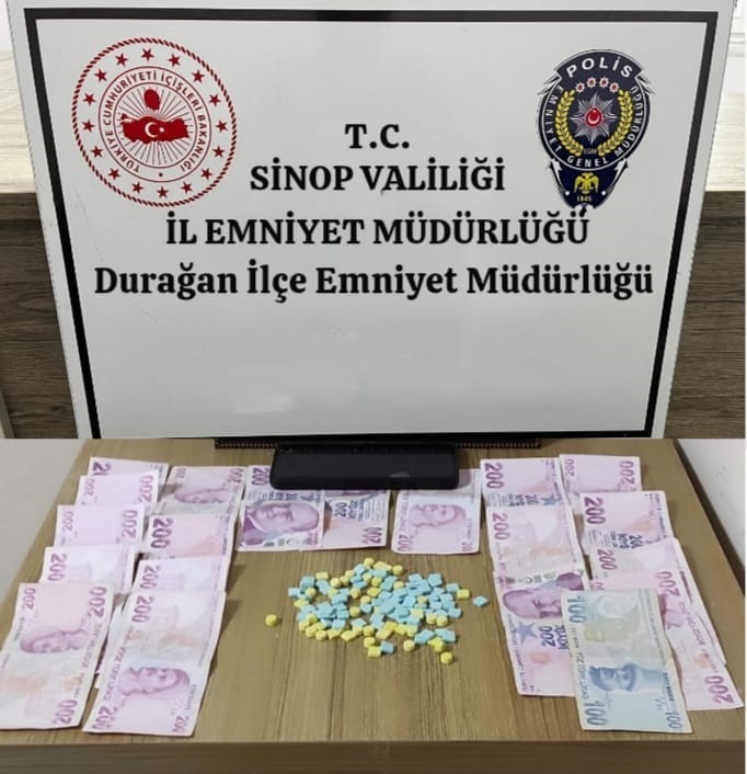 Sinop&rsquo;ta uyuşturucu operasyonu: 1 tutuklama
