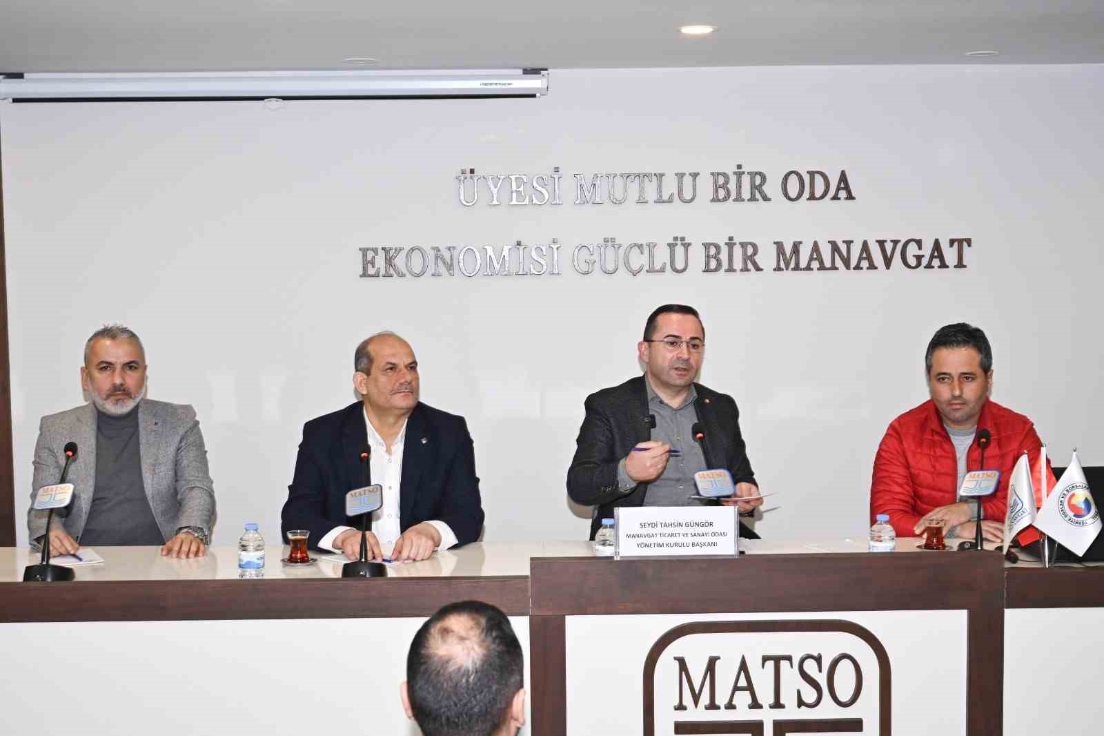 MATSO’da emlak sektörünün sorunları konuşuldu