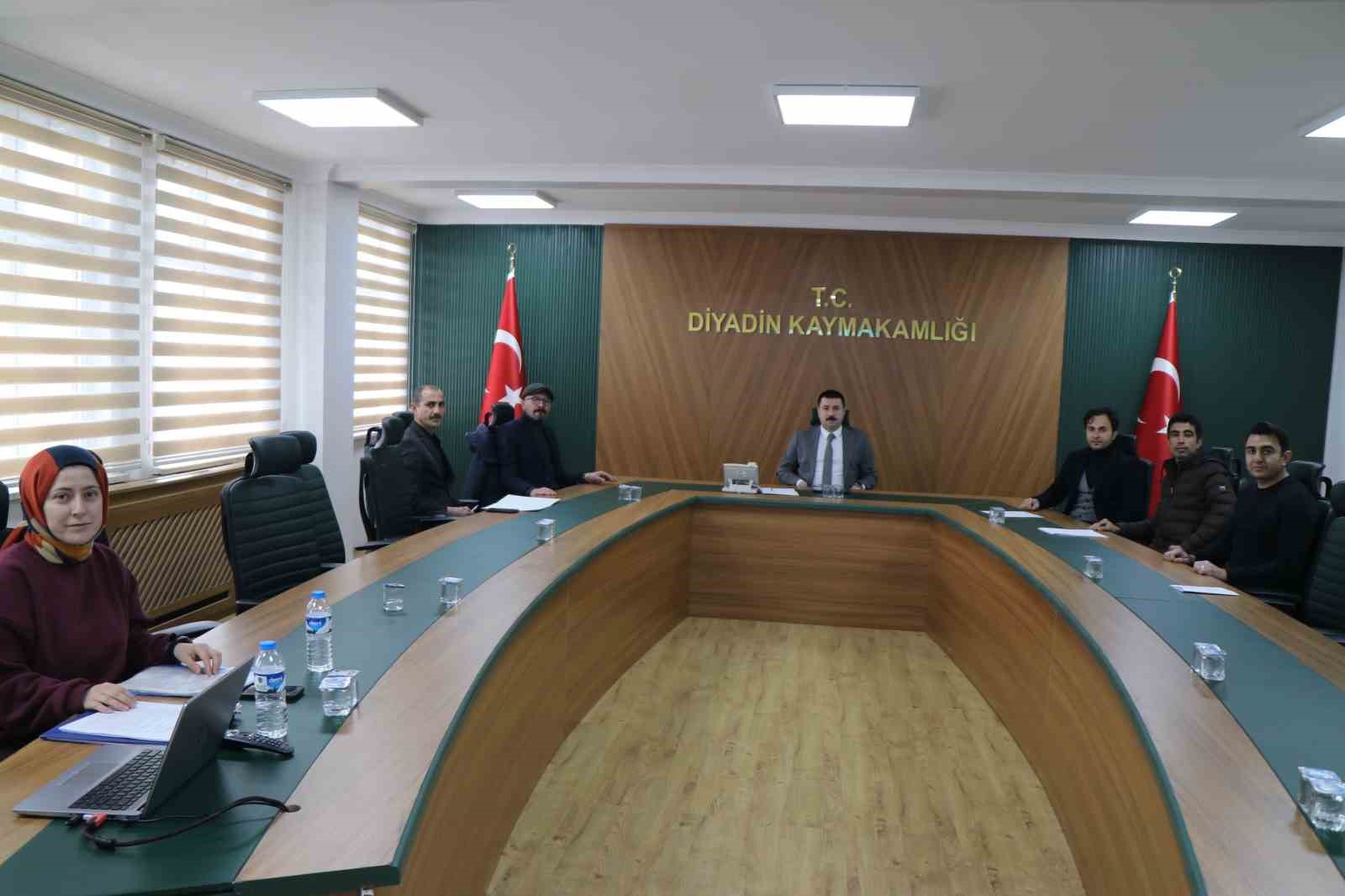 Diyadin’de kesimhaneler için bilgilendirme toplantısı yapıldı
