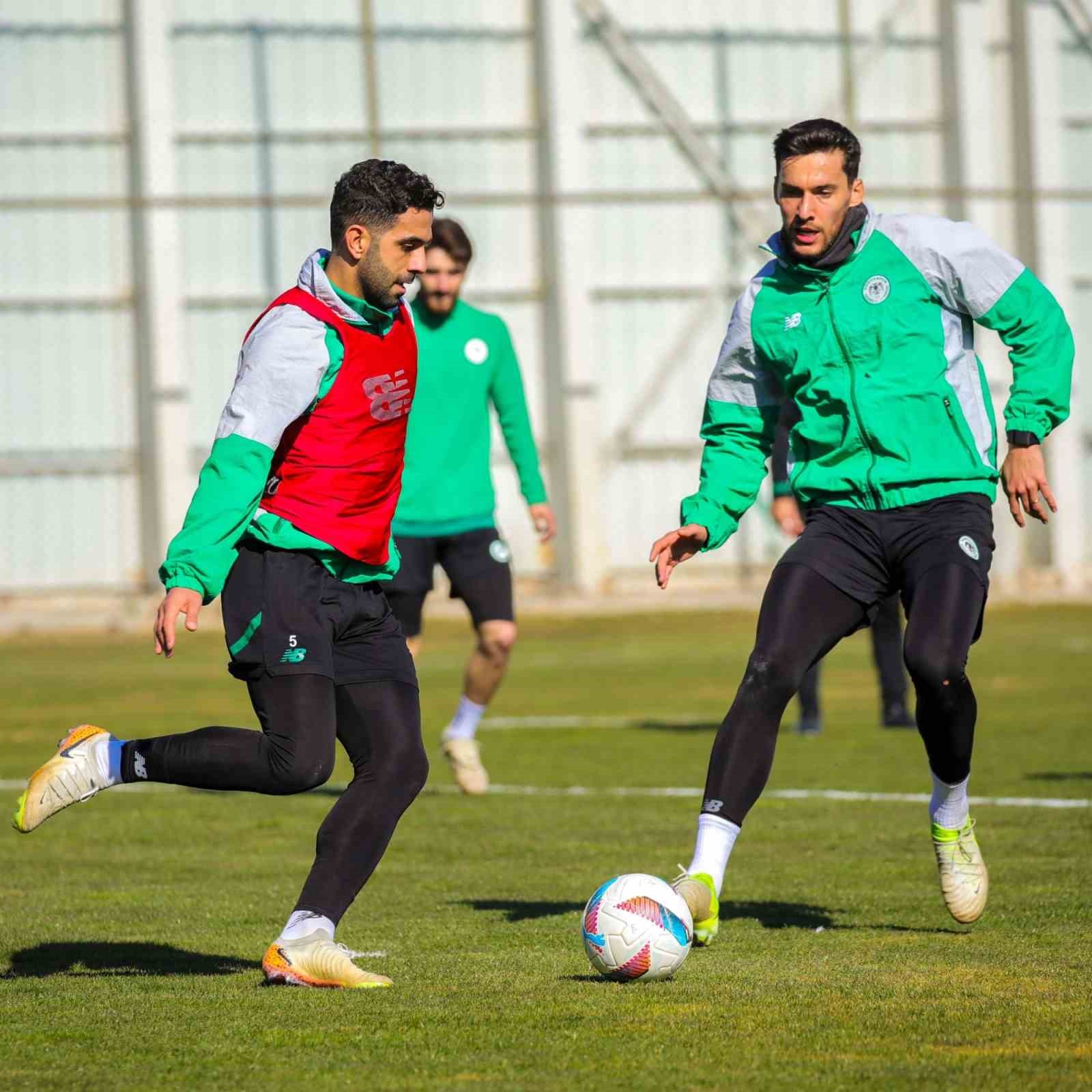 Konyaspor’da Bodrumspor FK maçı hazırlıkları sürüyor