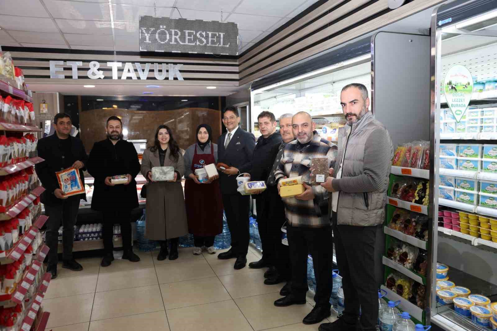 Erzurum’un ilk “Yöresel ürünler” köşesi hizmete girdi
