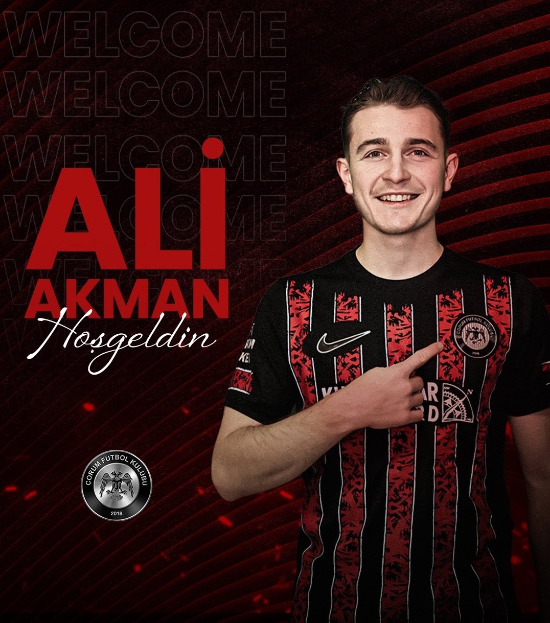 &Ccedil;orum FK, Ali Akman&rsquo;ı renklerine bağladı
