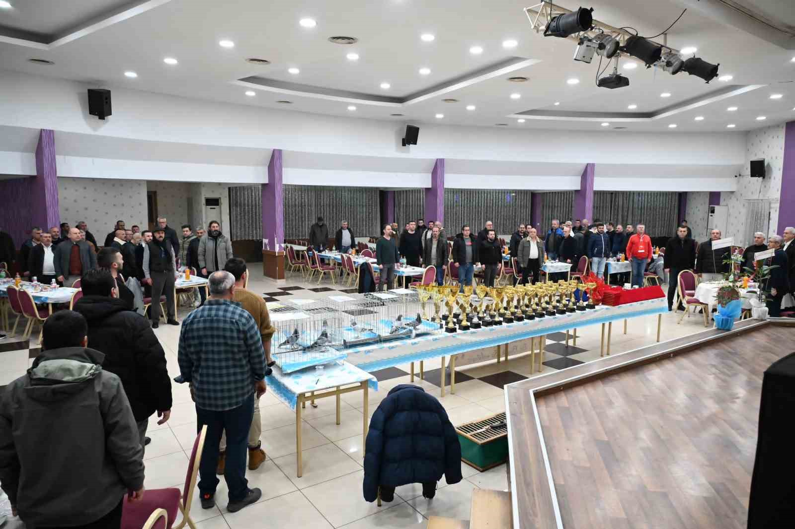 Posta G&uuml;vercini Yarışları&rsquo;nda dereceye girenlere &ouml;d&uuml;lleri verildi
