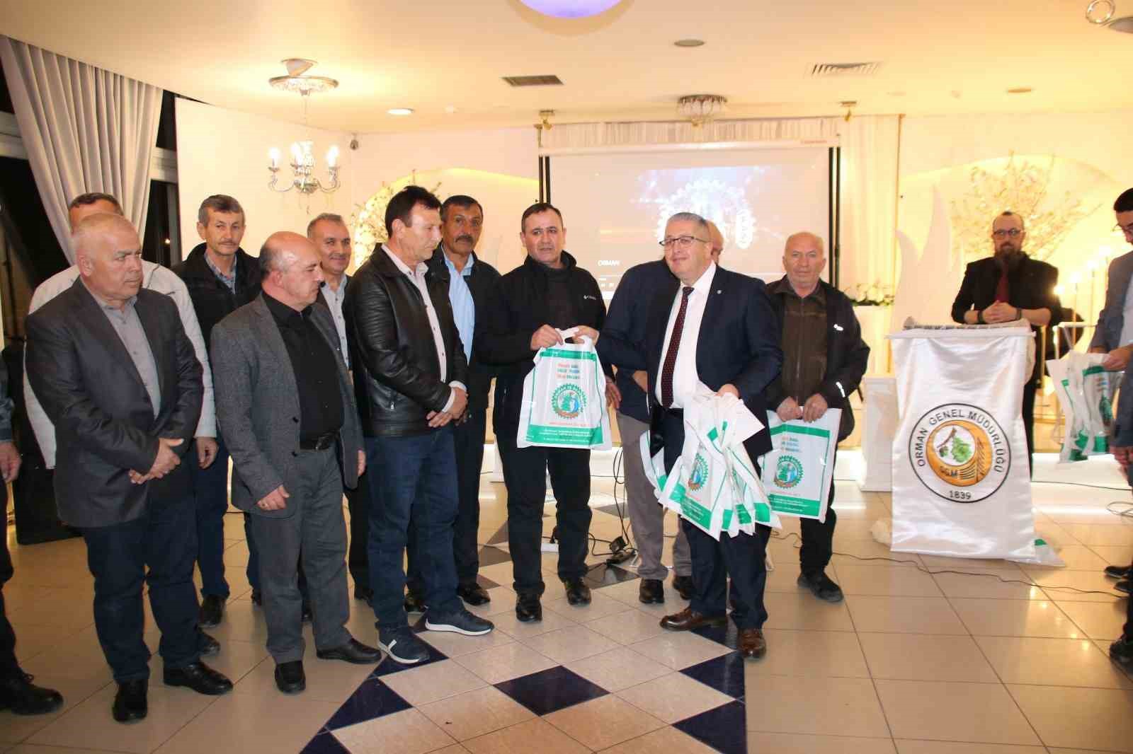 Tavşanlı Orman İşletme Müdürlüğü’nde veda gecesi düzenlendi