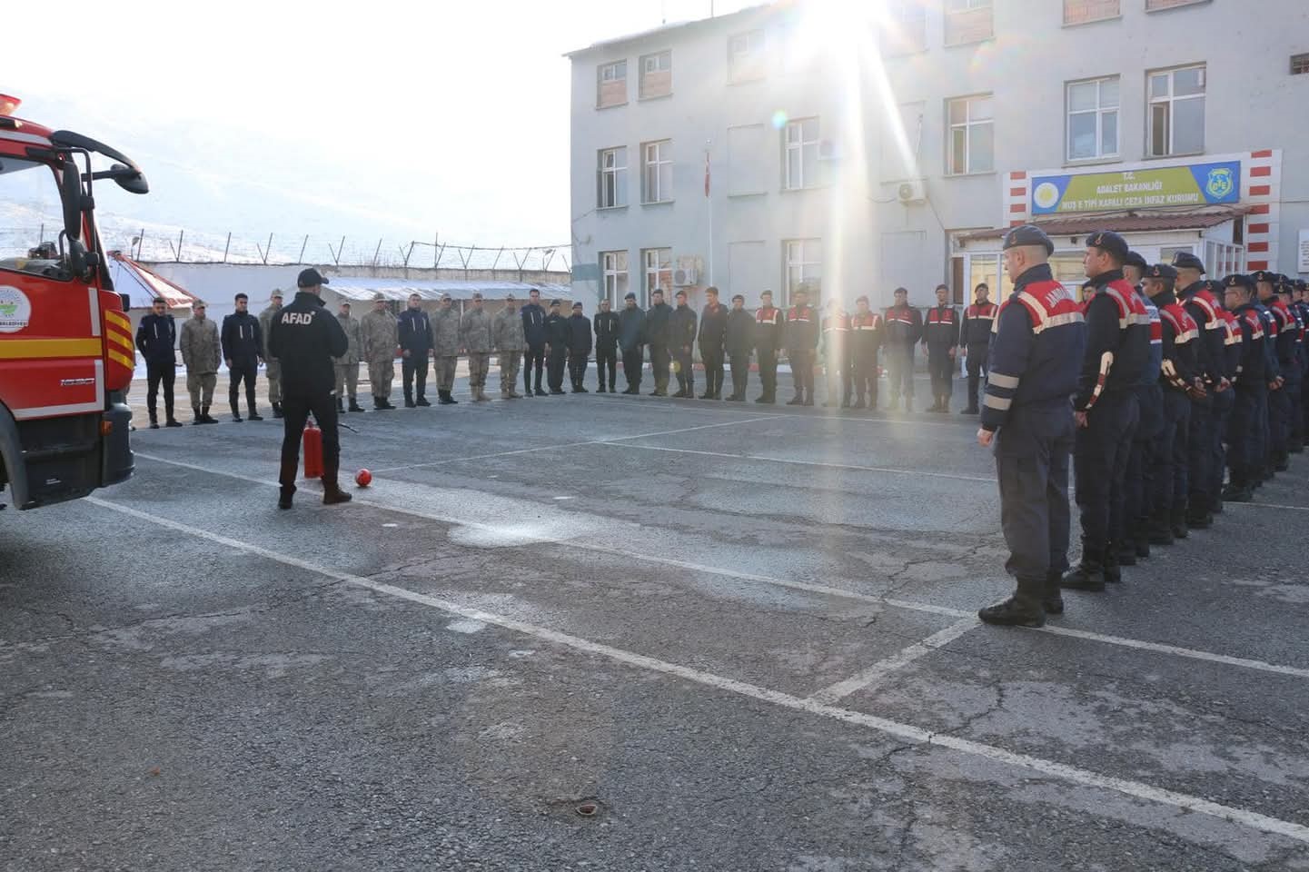 AFAD’dan yangın tatbikatı