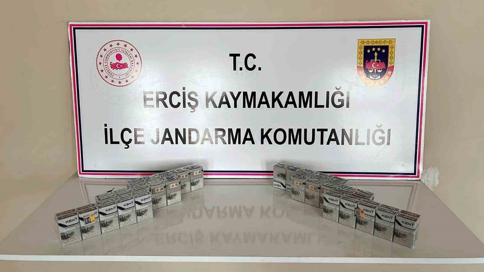 Erciş&rsquo;te ka&ccedil;ak sigara operasyonu
