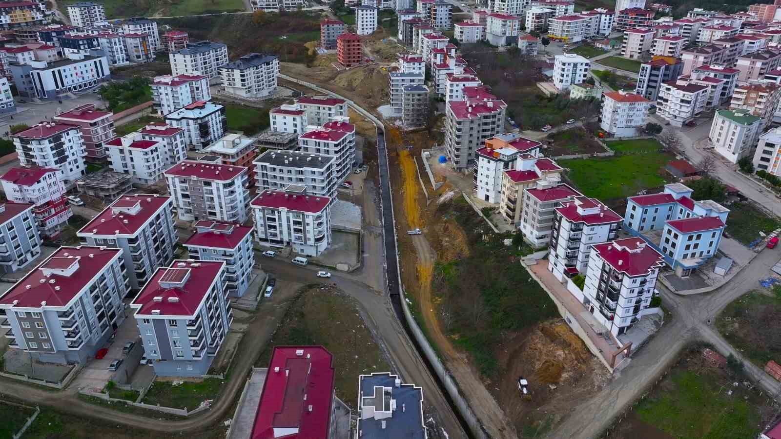 Sazak Deresi ıslah edildi
