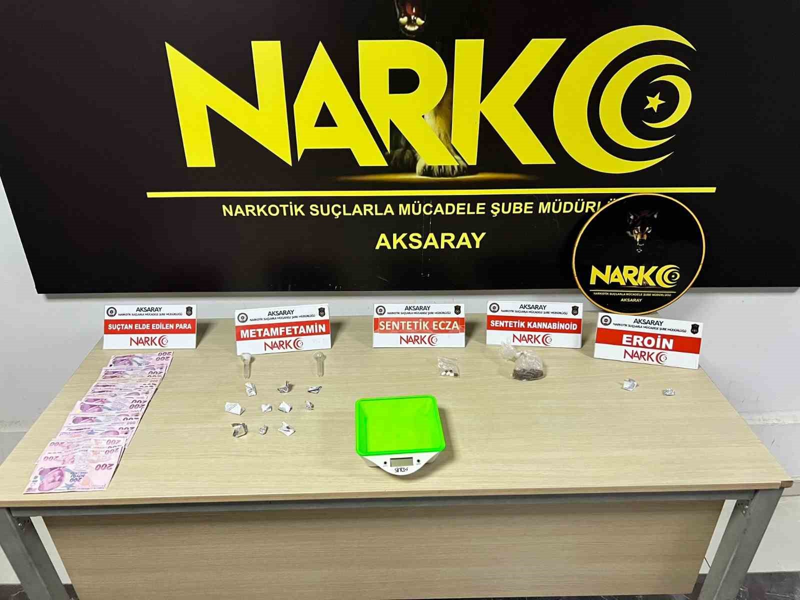 Aksaray’da uyuşturucu tacirlerine operasyon: 50 gözaltı