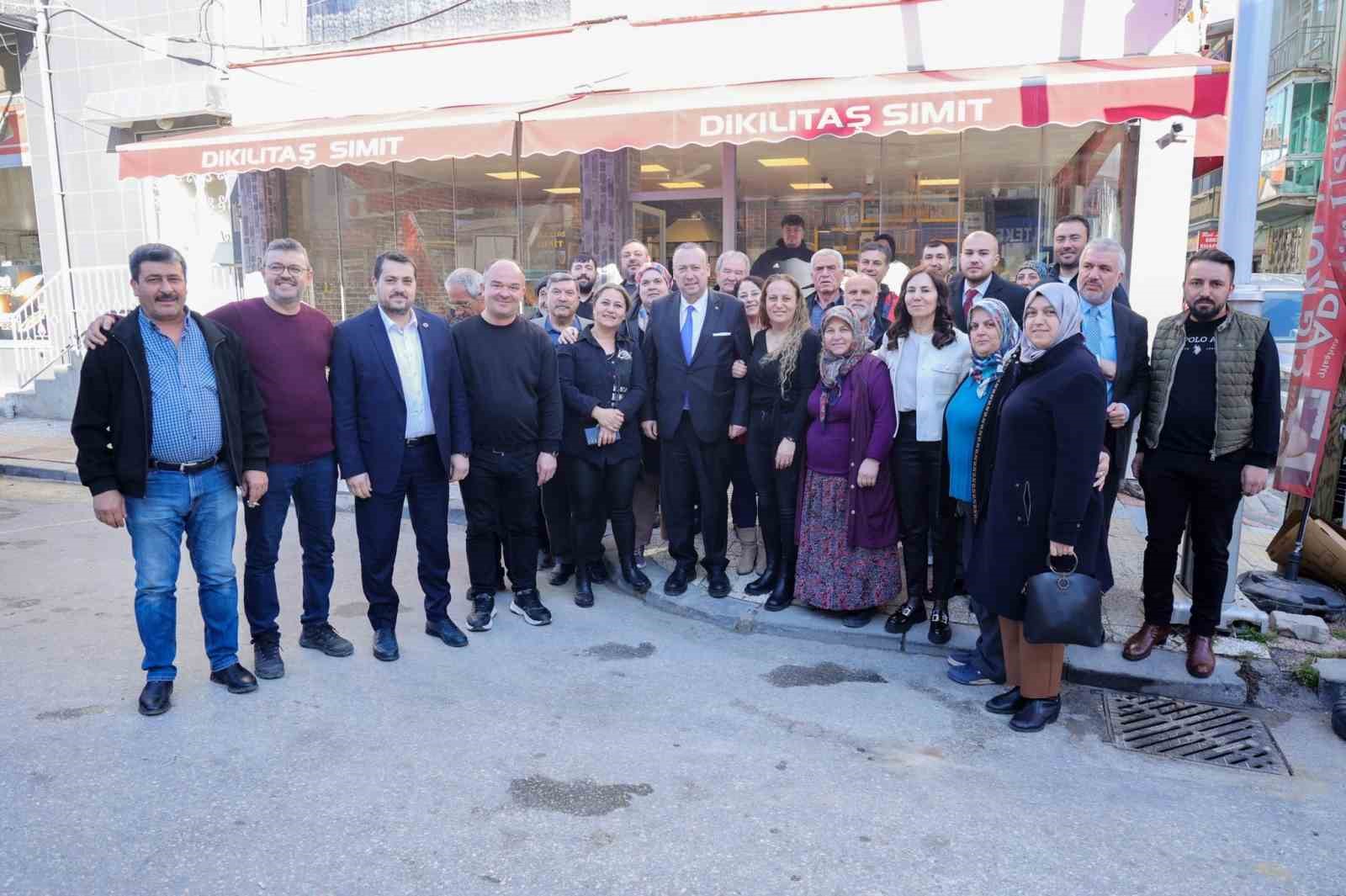 Başkan Yalım Dikilitaş Mahallesi esnafıyla bir araya geldi
