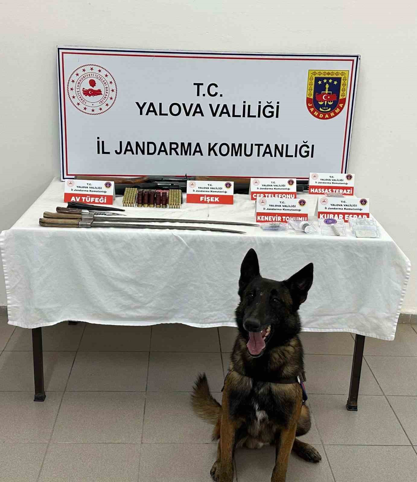 Yalova’da uyuşturucu operasyonu: 1 tutuklama