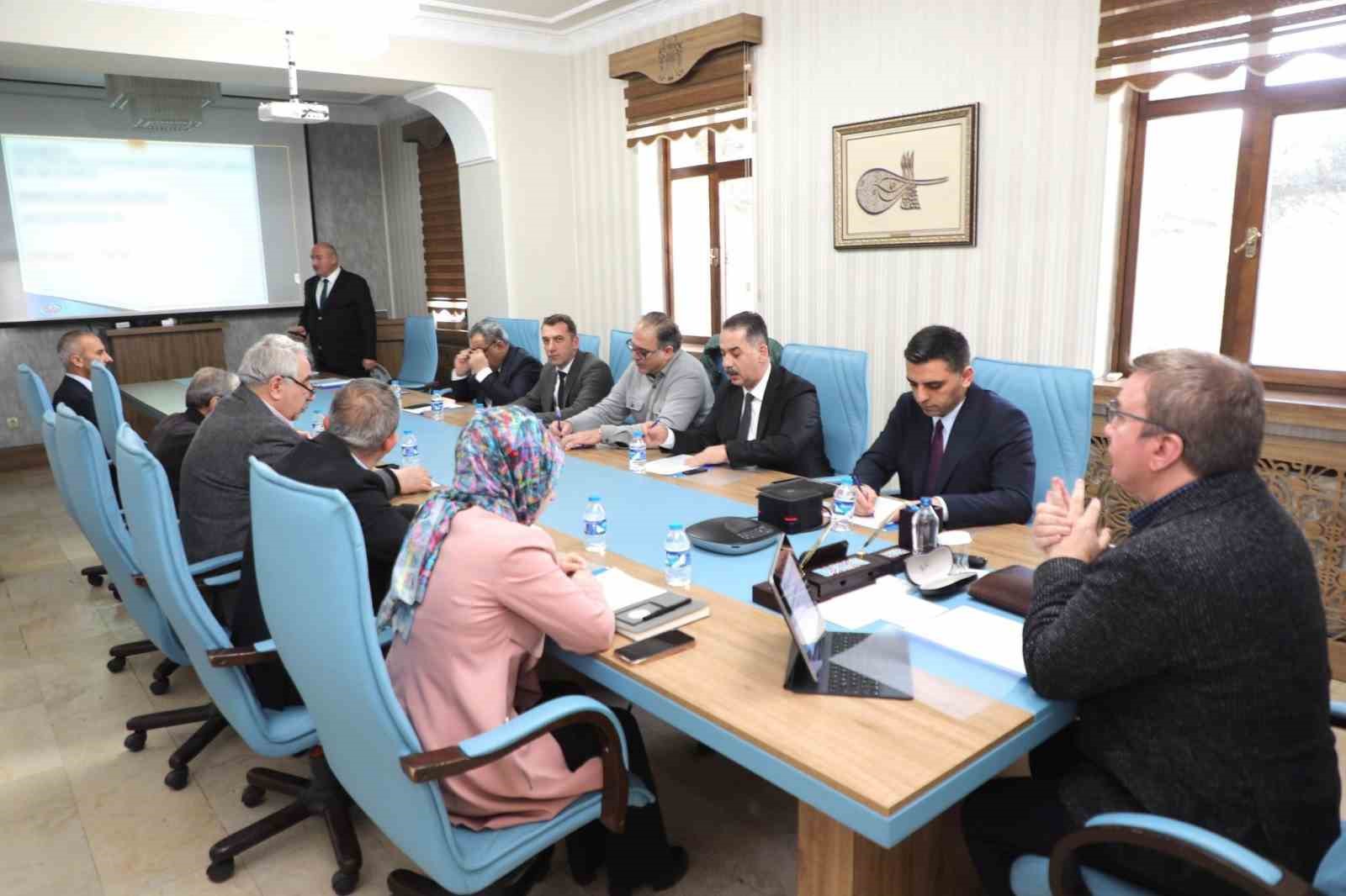 Organize Sanayi Bölgesi Müteşebbis Heyeti toplantısı düzenlendi