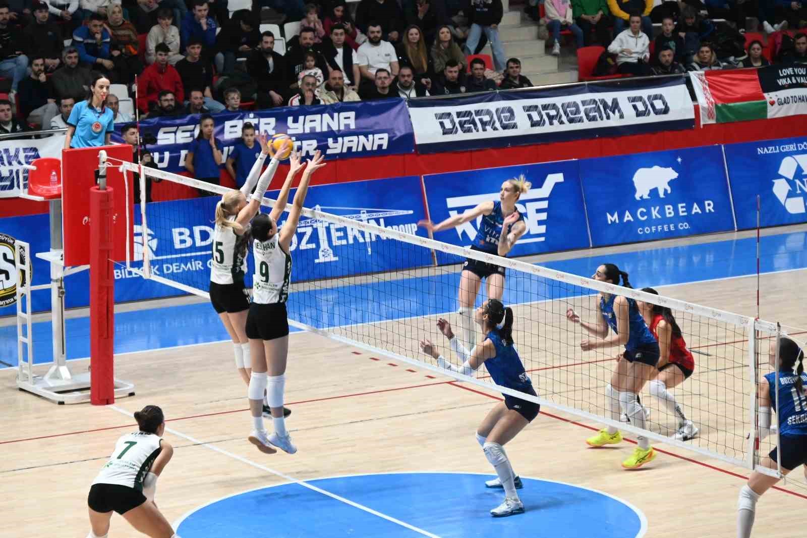 TVF Kadınlar KFC 1. Lig: Boz&uuml;y&uuml;k Belediyesi Eğitim Spor: 3  Bodrum Belediyesi:0
