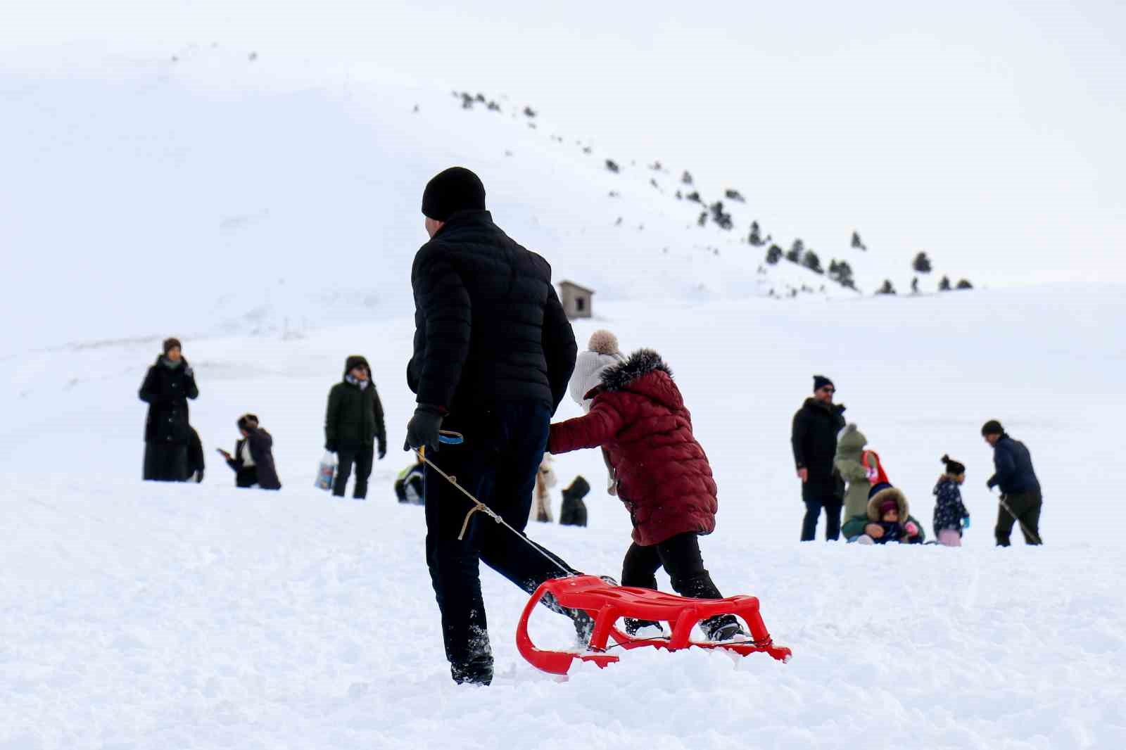 Zigana Kayak Merkezi yarıyıl tatilinde yoğun ilgi görüyor
