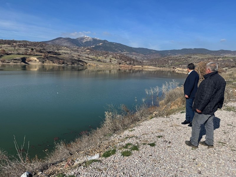 Başkan Akel, Muhipler G&ouml;leti&rsquo;nde incelemelerde bulundu
