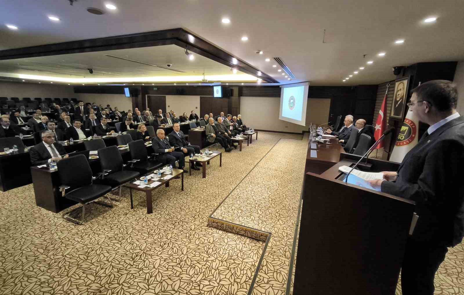 GSO’da 2025 yılının ilk meclis toplantısı gerçekleştirildi
