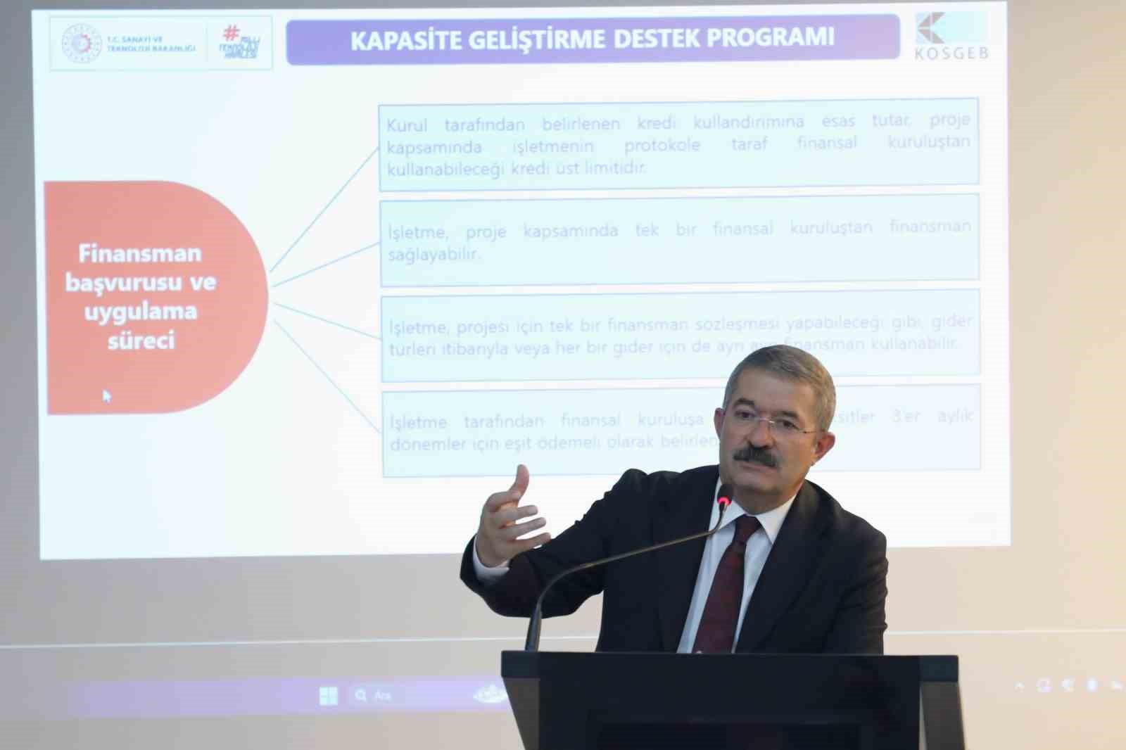 Van TSO’da KOSGEB destekleri anlatıldı