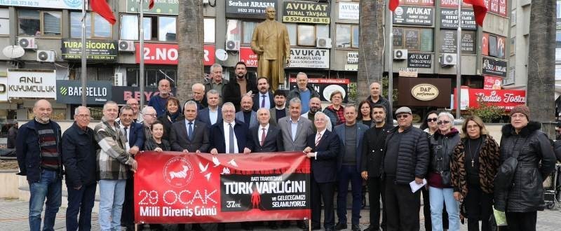 Batı Trakya Derneği, Edremit&rsquo;te Mill&icirc; Direniş G&uuml;n&uuml;&rsquo;n&uuml;n 37. Yılını Kutladı
